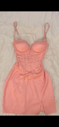 Figurbetontes V-Ausschnitt-Korsett-Minikleid, Sexy Homecoming-Kleid Y4077