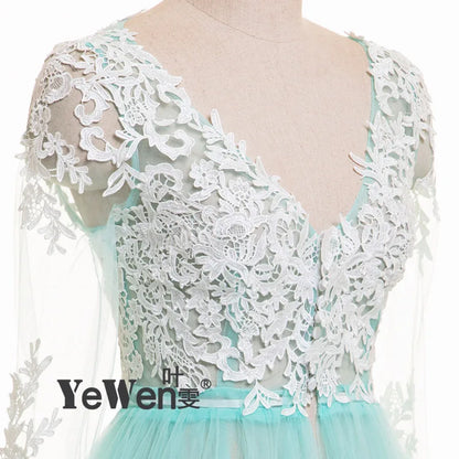 Spitzen-Umstandskleid für Fotoshootings, lange Schwangerschafts-Shooting-Kleider, elegantes Maxikleid, Babyparty 