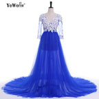 Spitzen-Umstandskleid für Fotoshootings, lange Schwangerschafts-Shooting-Kleider, elegantes Maxikleid, Babyparty 