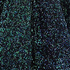 Vestido de fiesta largo azul rey con lentejuelas brillantes y top sexy estilo sirena africana, recién llegado en 2025, LA70453