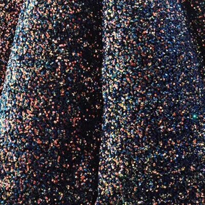 Vestido de fiesta largo azul rey con lentejuelas brillantes y top sexy estilo sirena africana, recién llegado en 2025, LA70453