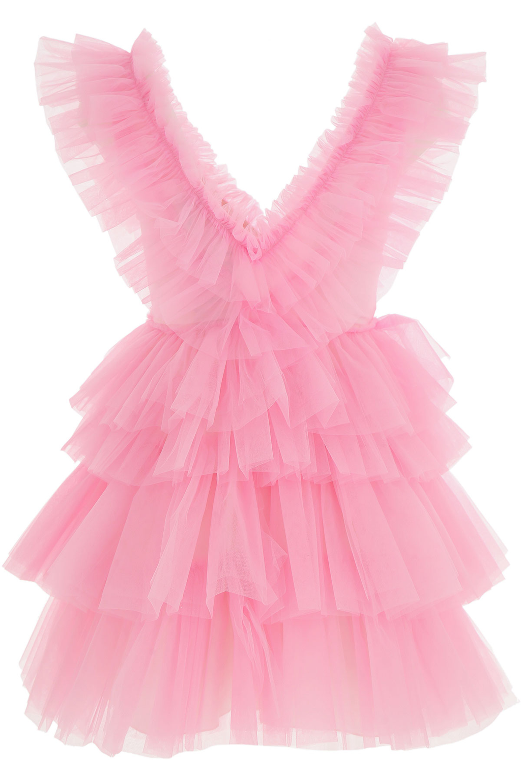 Schönes rosa A-Linie Tüll Homecoming Kleid, rosa Abschlusskleid, Y2451