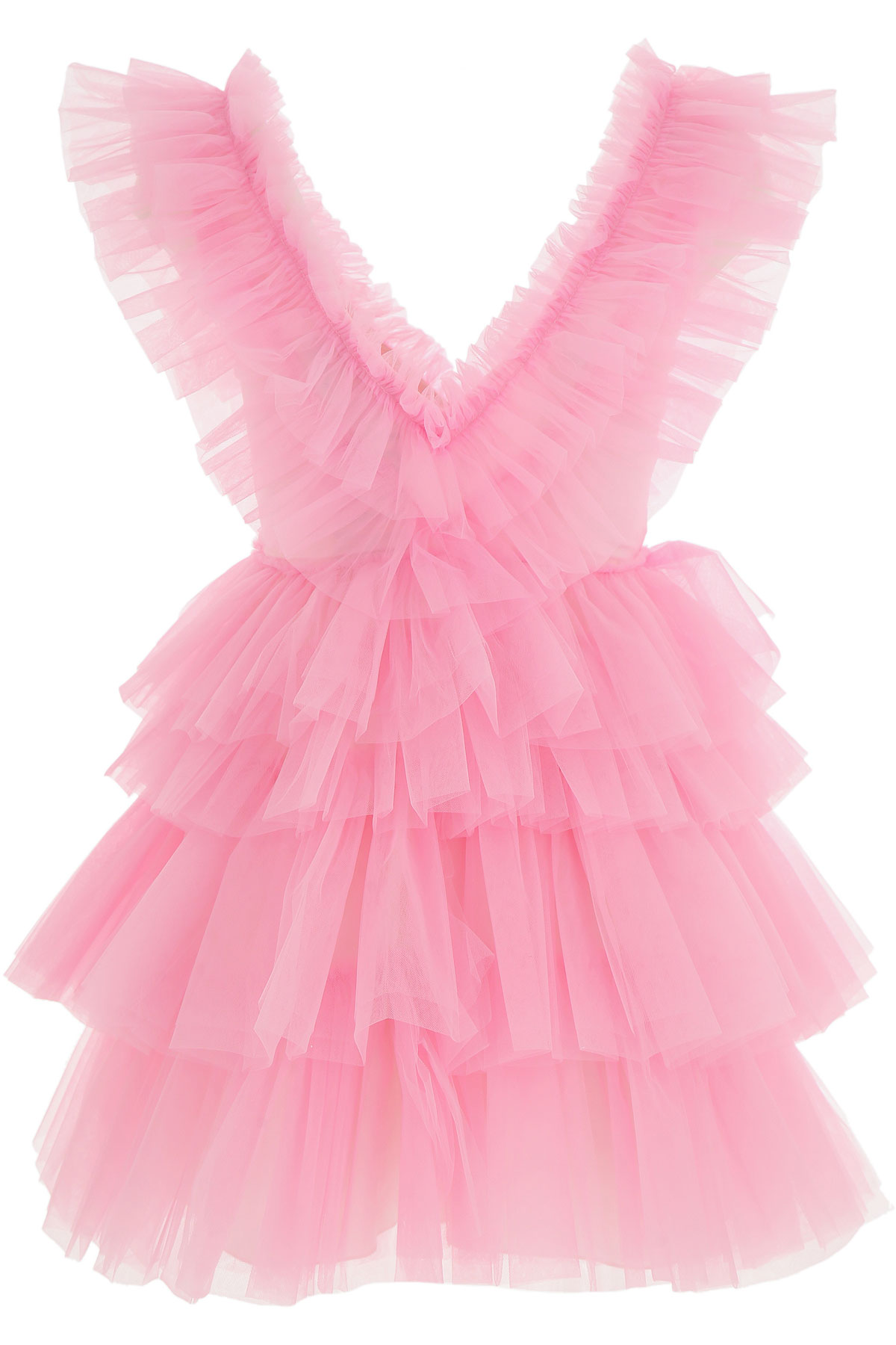 Schönes rosa A-Linie Tüll Homecoming Kleid, rosa Abschlusskleid, Y2451