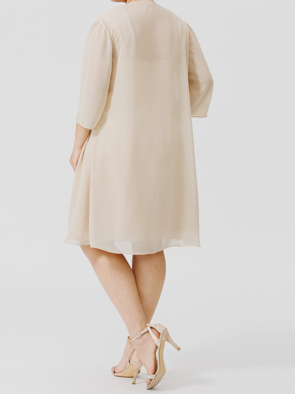 Vestidos de madre de la novia de corte A/princesa con chaqueta