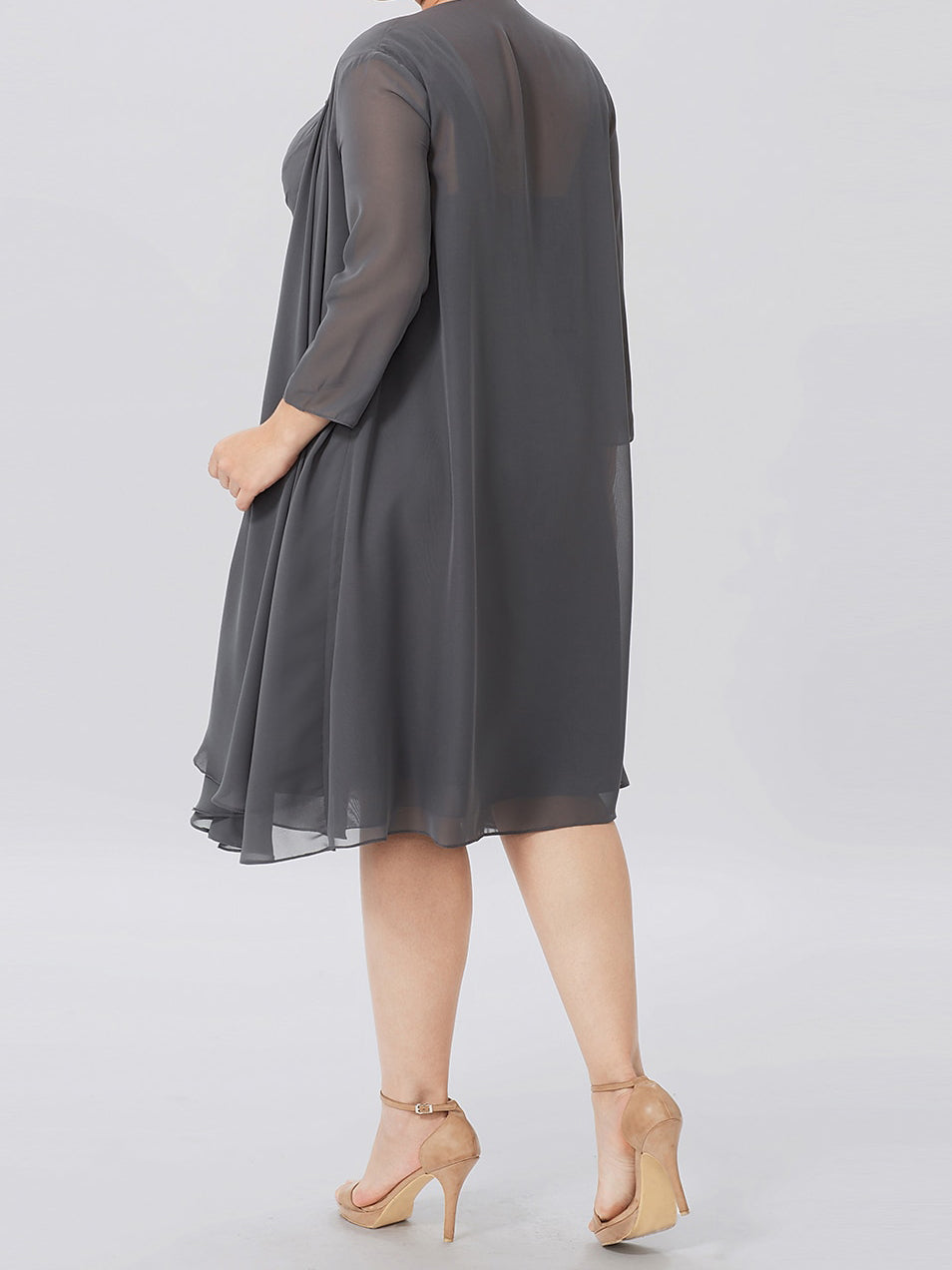 Vestidos de madre de la novia de corte A/princesa con chaqueta