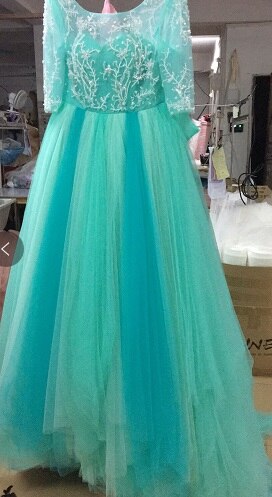 En oferta, sin devolución ni reembolso, vestidos de novia con espalda descubierta y cuentas de colores variados, vestido de novia sexy para mujer y niña, vestido de novia 2025, foto real HA2054