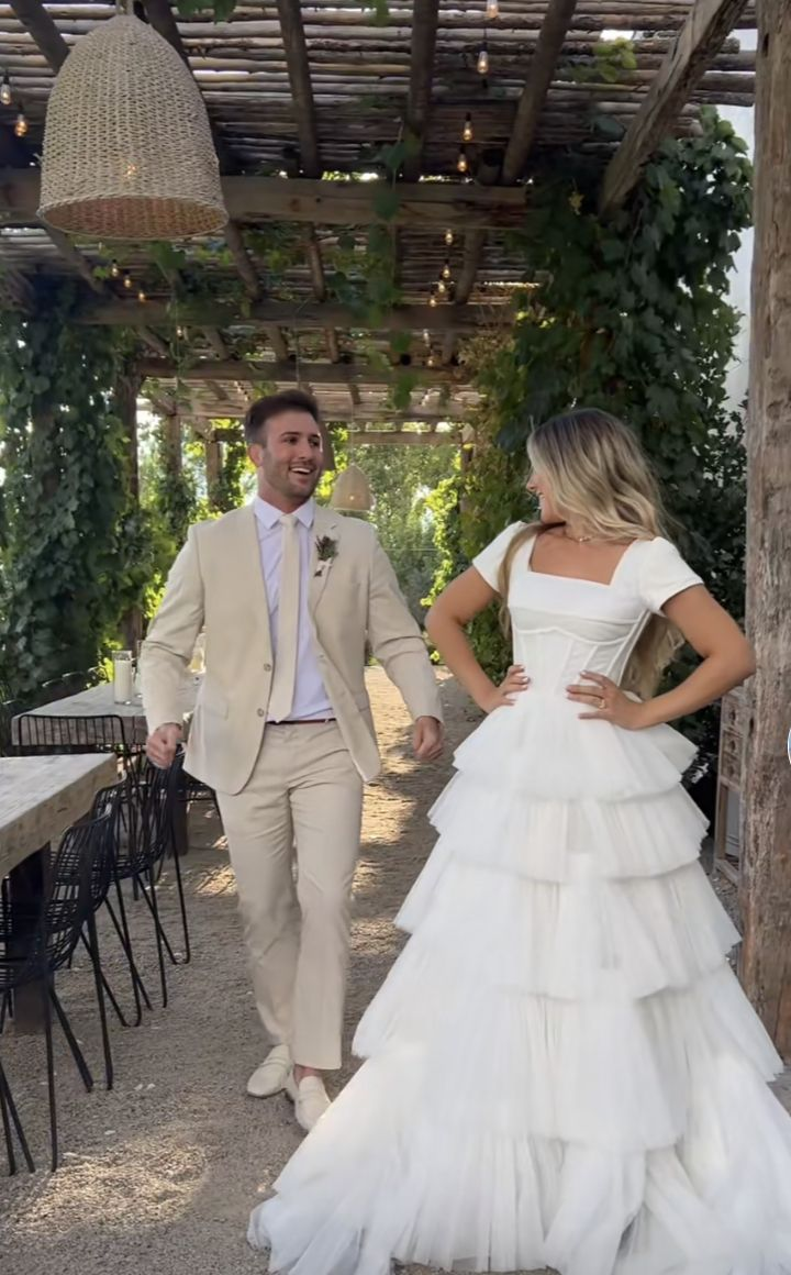 Vestido de novia elegante de tul escalonado, vestido de novia vintage Y4266