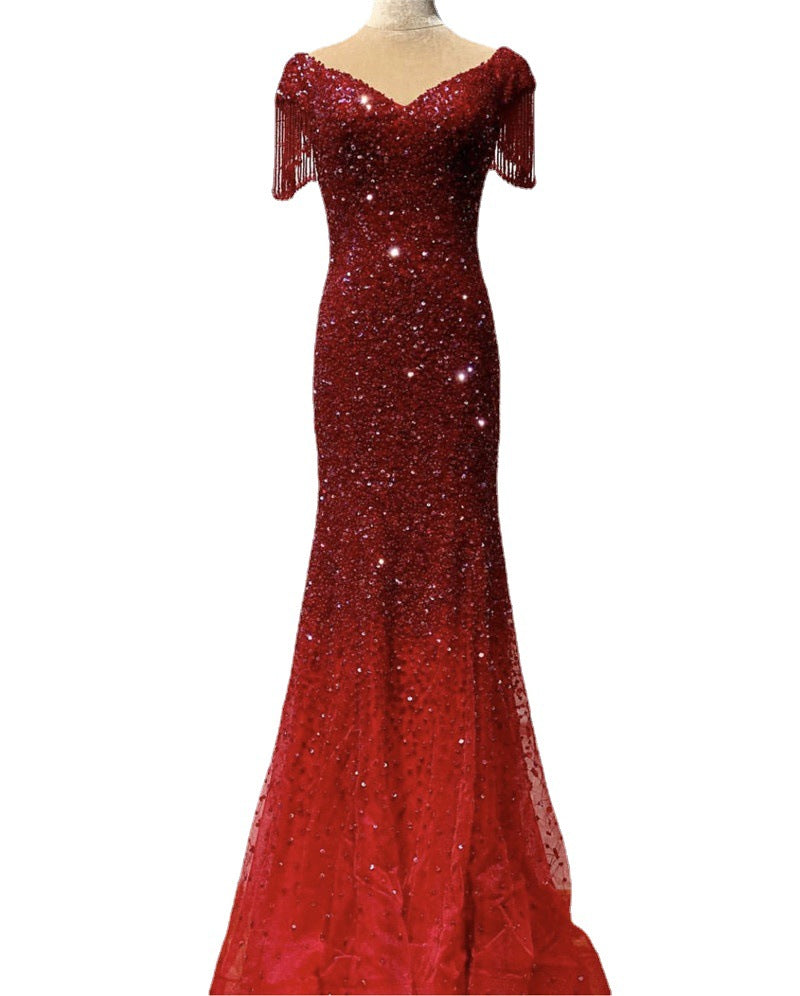 Mermaid Elegant Evening Dress Evening Gown LA6233