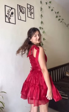 Süßes rotes A-Linien-Tüll-Heimkehrkleid, kurzes Ballkleid Y8509