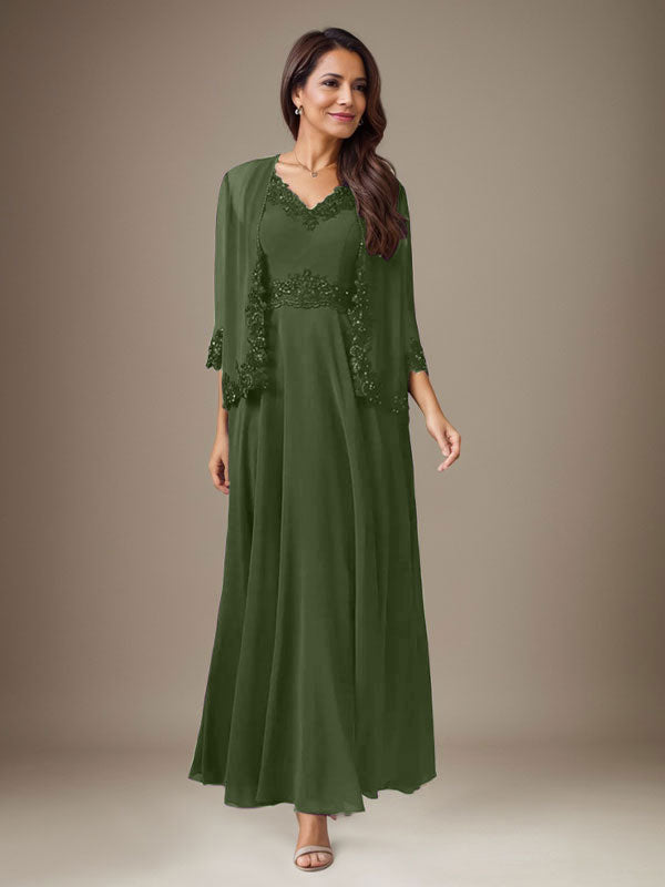 Vestido de gasa con lentejuelas en color ciruela