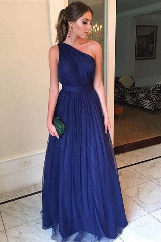 Einschultriges Ballkleid, Urlaubsparty-Outfit SYP15