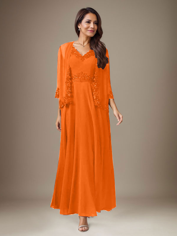 Vestido de gasa con lentejuelas en color ciruela