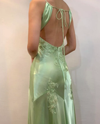 Charming Hot Pink Long Evening Gown Beaded Prom Dress Party Dress Y7526