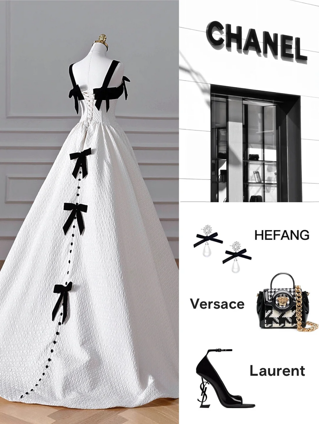Elegantes weißes Satin A-Linie langes Ballkleid Abendkleid, formelles Hochzeitskleid Y8611