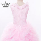 Pink Cloud Flower Girl Dresses Cloud Baby Cloudy Puffy Ball Gown  Flower Girl Dress Plus Size Custom Made HTA0053 2025