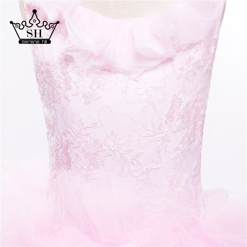 Vestidos de niña de las flores con diseño de nube rosa, vestido de fiesta con vuelo y nubes, vestido de niña de las flores en tallas grandes, hecho a medida, HTA0053 2025