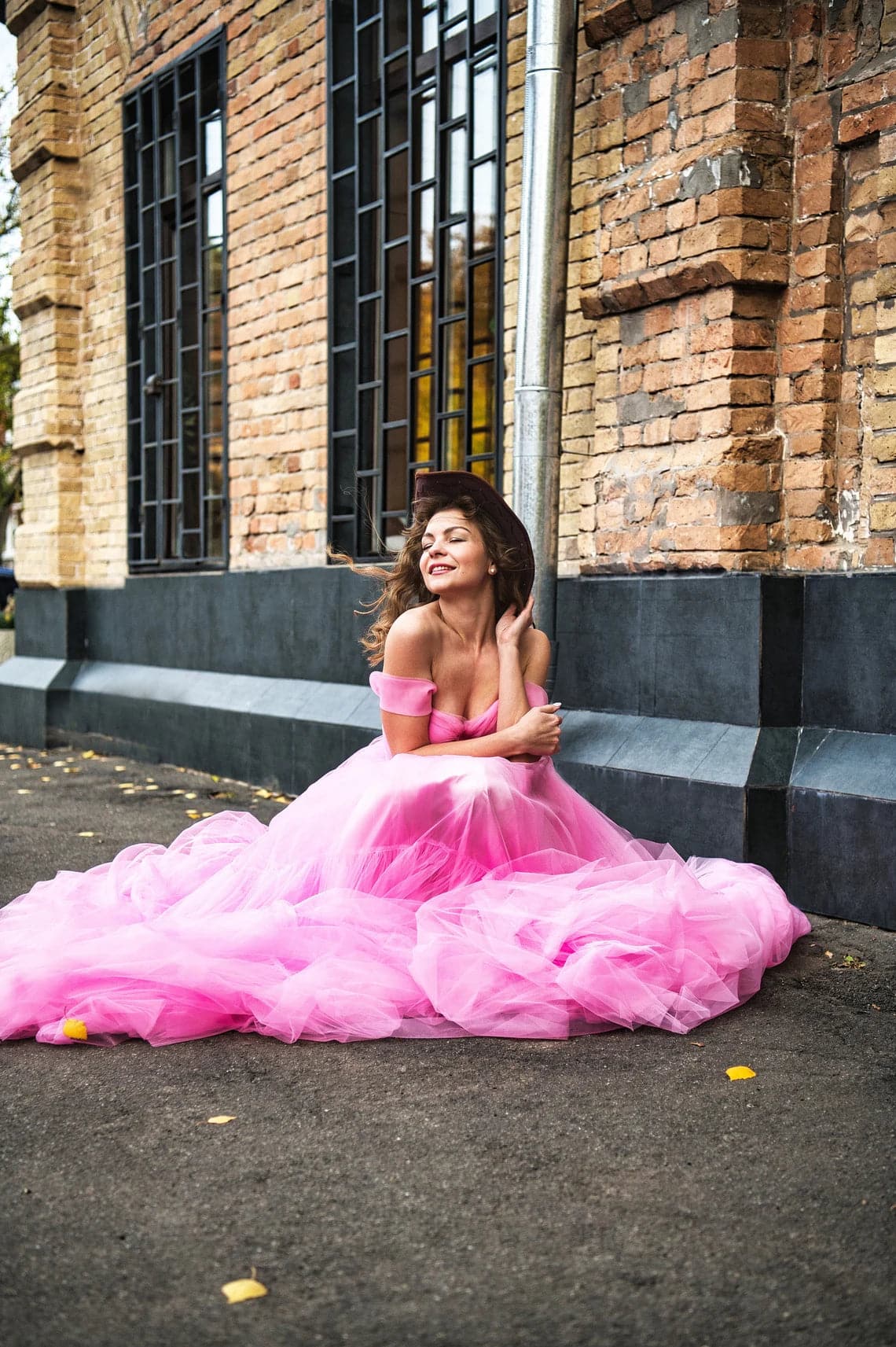 Pink tulle dress & Pink birthday dress 2025 SY035