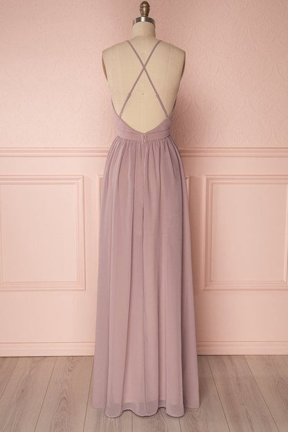 A Line Dark Green Bridesmaid Dress SCB31