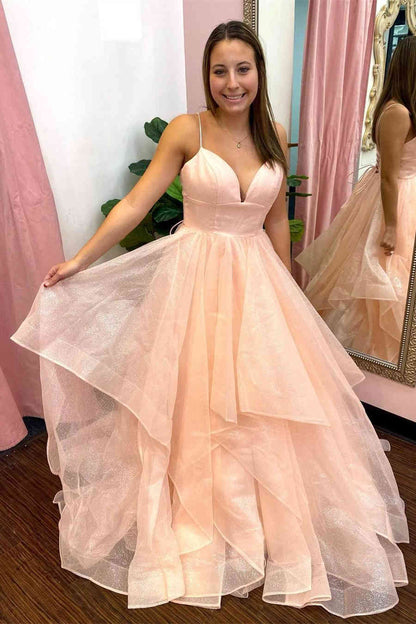 Prinzessin Lavendel Stufenkleid aus Tüll SYP111