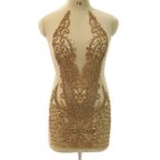 Vestido de fiesta lujoso, pesado y hecho a mano, para 22 cumpleaños, sexy, plateado y dorado, para regreso a casa, Y1426