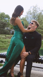 Vestido de fiesta largo de satén verde con escote corazón, vestido de noche encantador Y1735