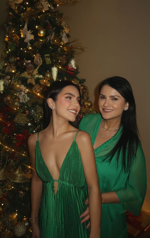 Grünes Spaghettiträger Plissee V-Ausschnitt Party Ballkleid A-Linie Abendkleid Y7958