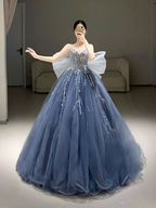 Attraktive A-Linie Herzförmiger Ausschnitt Prinzessin Kleid, Sweet 16 Kleid, Ballkleid Y6799