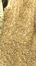 Im Angebot, keine Rückgabe, keine Rückerstattung. Verkaufe rote trägerlose, sexy A-Linien-Abendkleider, neuestes Design, ärmellos, Pailletten, Perlen, formelles Kleid, echtes Foto LA70004 