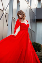 Bohemian red dress SY050