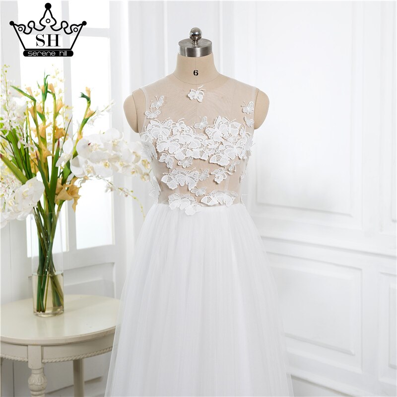 Vestido de noche largo con estampado de mariposas, fotos reales, para playa, fiesta, formal, HA2111