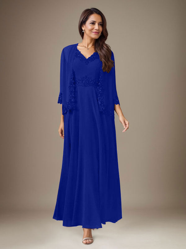 Vestido de gasa con lentejuelas en color ciruela
