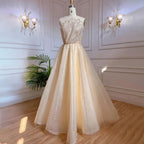 Vestido de noche elegante, festoneado, sin tirantes, color lila, corte A, sexy, con cuentas, para mujer, boda, fiesta, LA71643 