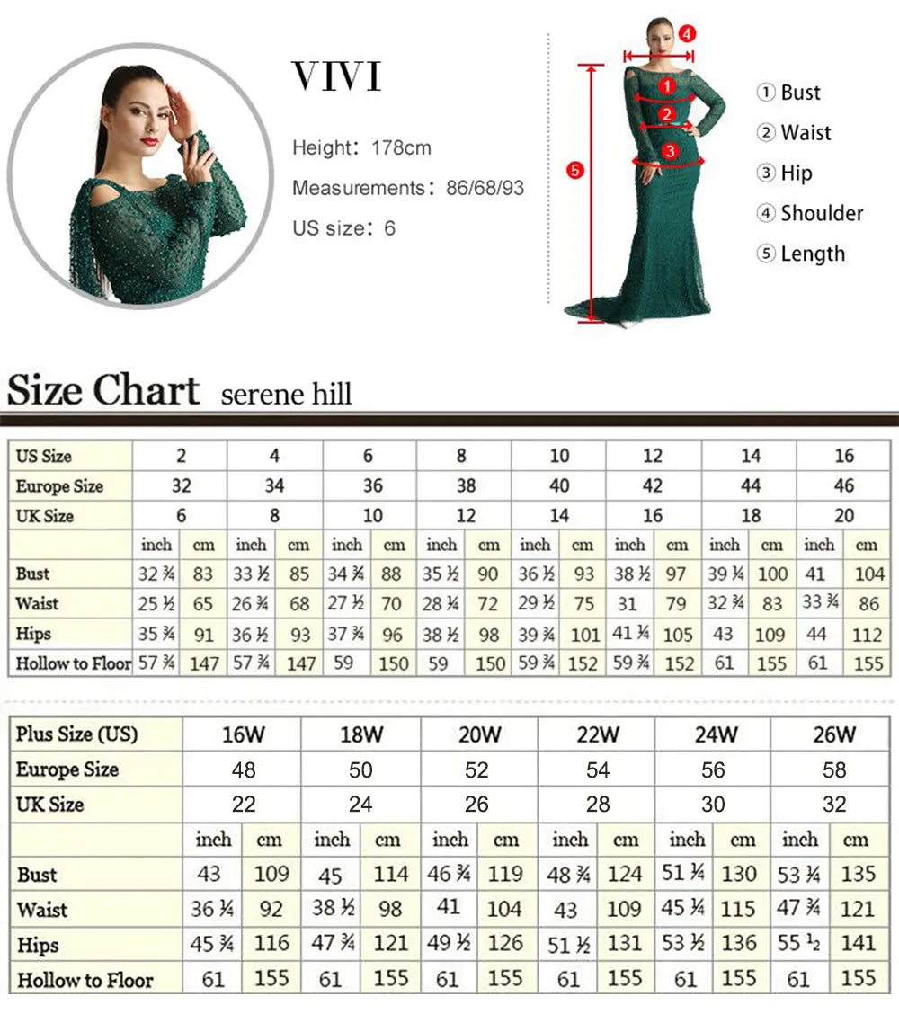 2025 Luxury Dubai Blue Muslim Mermaid Beaded Evening Gowns with Cape Sleeves for Women's Party LA72533