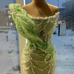 Vestidos de noche de sirena de diseñador de lujo para ocasiones formales LA72898 2025