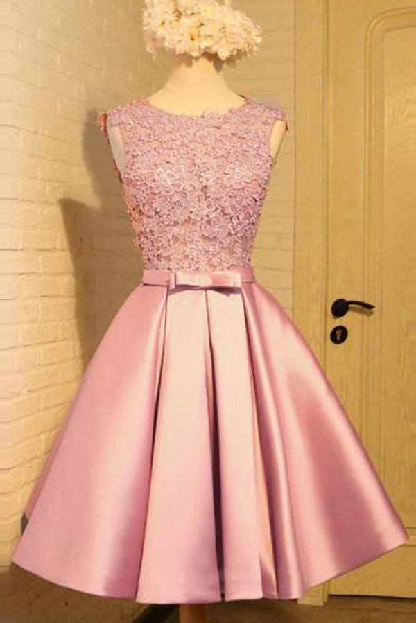 Vestidos de fiesta de bienvenida azules de corte A, princesa, escote en V, espalda descubierta y apliques
