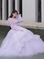 Sparkly Prom Dresses Purple Prom Dresses Robes De Cocktail Off The Shoulder Prom Dresses Long Sleeve Prom Dresses Y2408