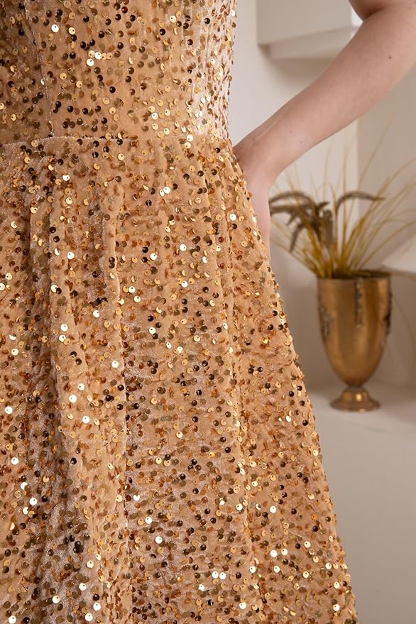 Sequin Short Homecoming Dresses for Teens Sparkly Prom Dresses SYH81