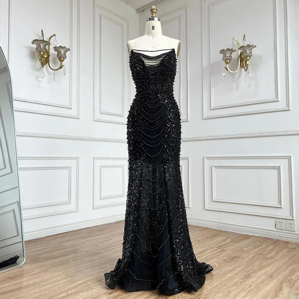 Lila Vintage Abendkleid mit halben Puffärmeln und Perlen-Cape-Jacke LA72653 