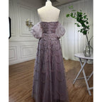 Arabisch Rosa Elegante Meerjungfrau Sexy Trägerlosen Perlen Lange Abendkleider Für Frauen Hochzeit Party 2025 LA72130 