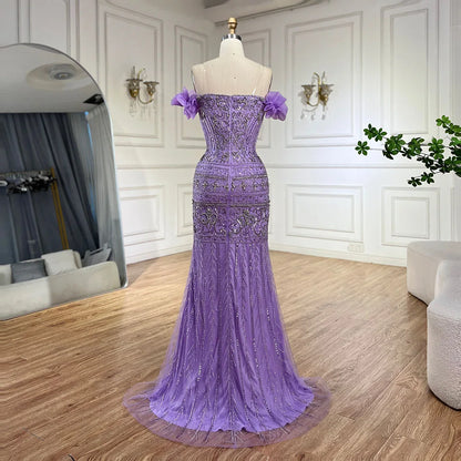 Vestido de noche color caramelo para mujer, para boda, 2025, LA72603 
