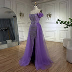 Karamellfarbenes Abendkleid für Damen, Hochzeitsfeier 2025, LA72603 