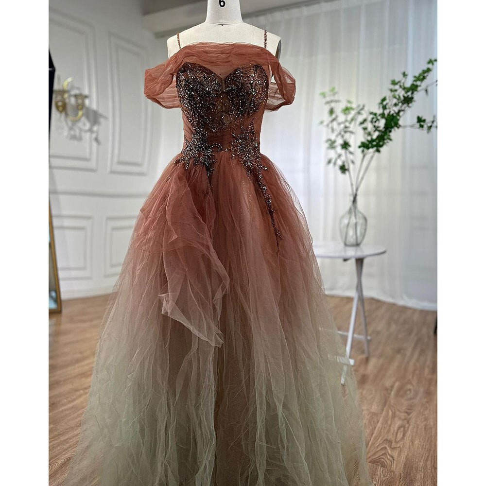 Vestidos de noche de lujo en liquidación ¡80% de descuento! No se aceptan devoluciones ni cambios LA71423 