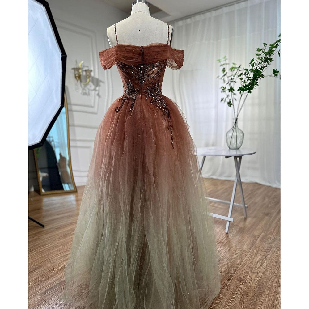 Vestidos de noche de lujo en liquidación ¡80% de descuento! No se aceptan devoluciones ni cambios LA71423 