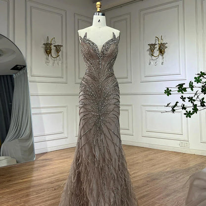 Luxus-Designer-Abendkleider im Meerjungfrauenstil für formelle Anlässe LA72882 