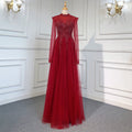 Gold Luxury Cape Sleeves Evening Dresses Gowns 2025 Beaded Mermaid Elegant For Woman Party  LA71604