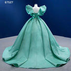 Mint Lace Up Braut Kleider Abendkleider Kleider Für Frauen Party 2025 High-End Nach Maß HM67527 