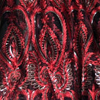 Vestidos de noche musulmanes verdes 2025, vestidos de fiesta de sirena de manga larga para mujer, vestido de lentejuelas, talla grande LA70758 