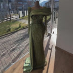 Oliver Green Meerjungfrau Bodenlangen Luxus Perlen Perlen Abendkleider Kleider Für Frauen Hochzeit Party 2025 LA72396 