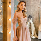 En oferta, sin devolución ni reembolso. Vestidos de noche sexys color melocotón, corte A, sin mangas, con cuentas, hasta los tobillos, para mujer, fiesta, LA71289. 