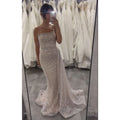 Rosa Abendkleid mit Perlenbesatz und Überrock für formelle Anlässe LA72887 2025
